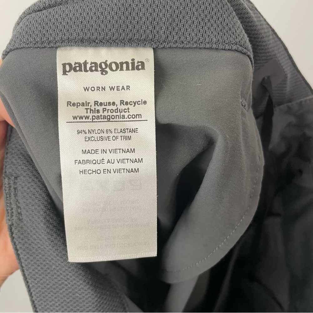 Patagonia Men’s Quandary Gray Shorts Size 38 Outdoor Hiking Athletic - Picture 7 of 8